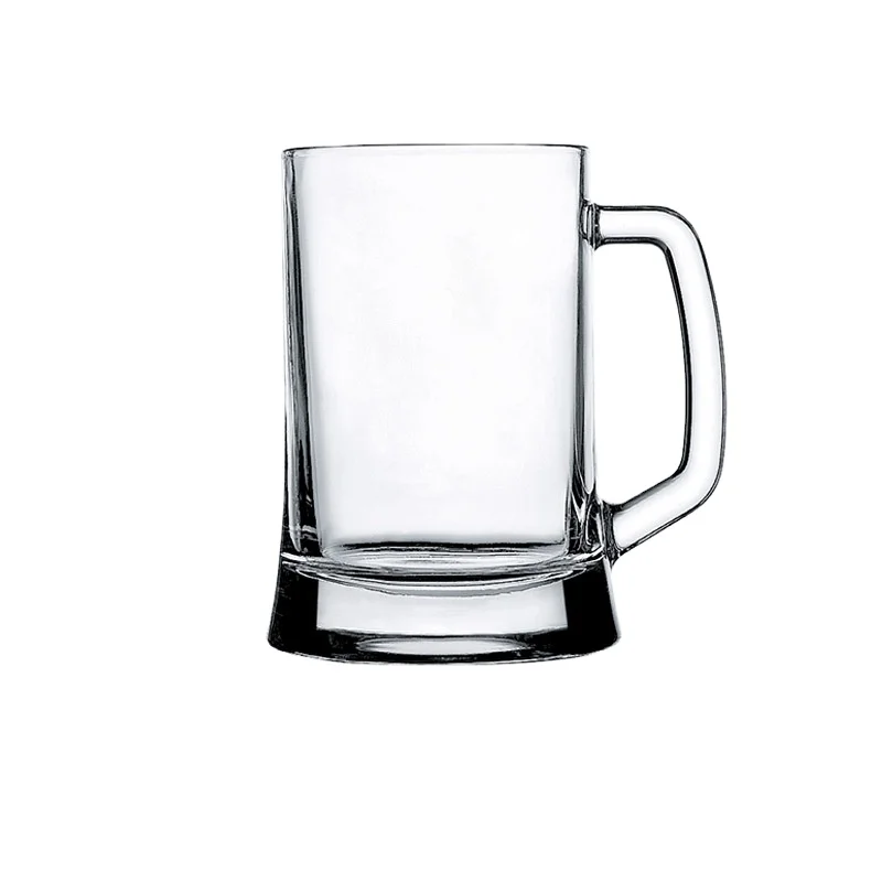 

2021 New arrival customized logo clear double beer glass cup set for party, Customized color