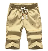 

Classic Mens Summer Short Pants Casual Pattern Printed Cotton Shorts