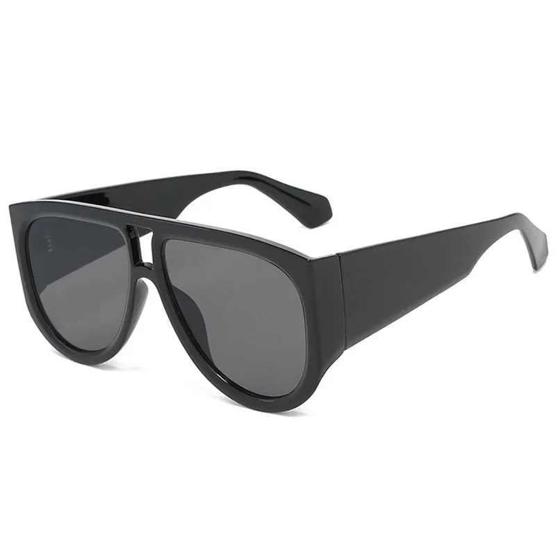 

2021 New Arrival Classic Fashionable Sun Glasses Big Frame Famous Brand Designer Unisex Sunglasses for Women Men