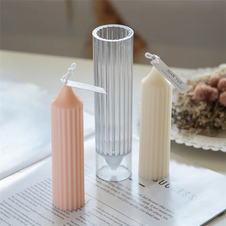 

C0235 New design silicone candle mold cylinder silicone candle molds, Random