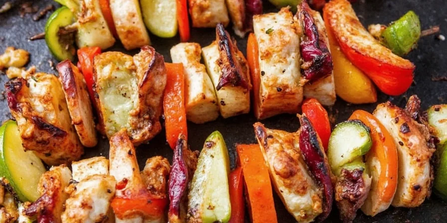 Dipping sauces for veggie kebabs