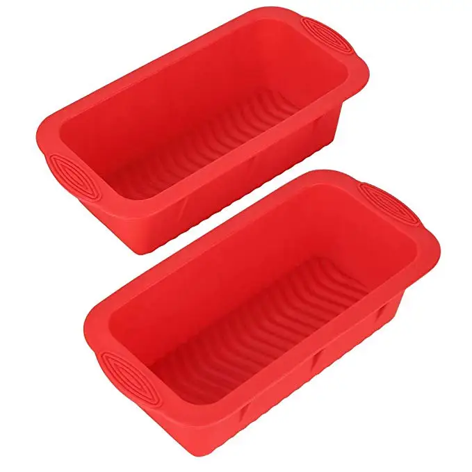 

Custom Shape Large Size Silicone Cake Mold Set Nonstick Silicone baking Pan Silicone Bread Loaf Pan For Homemade Bread Making, Pantone color