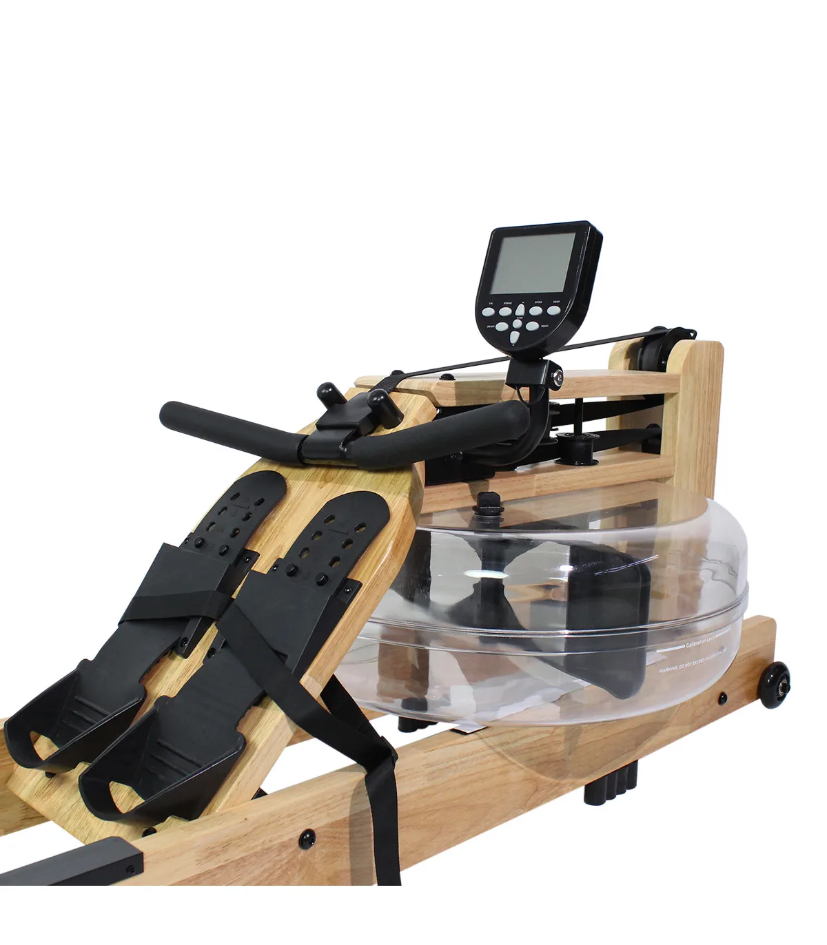 

Foldable Water Rower Club commercial portable indoor smart rowing machine