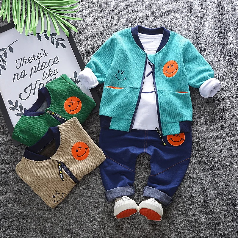 

Kids Clothing Boys' Autumn 2022 New Infant Toddler Handsome Casual Fashion 3pcs Dropshipping