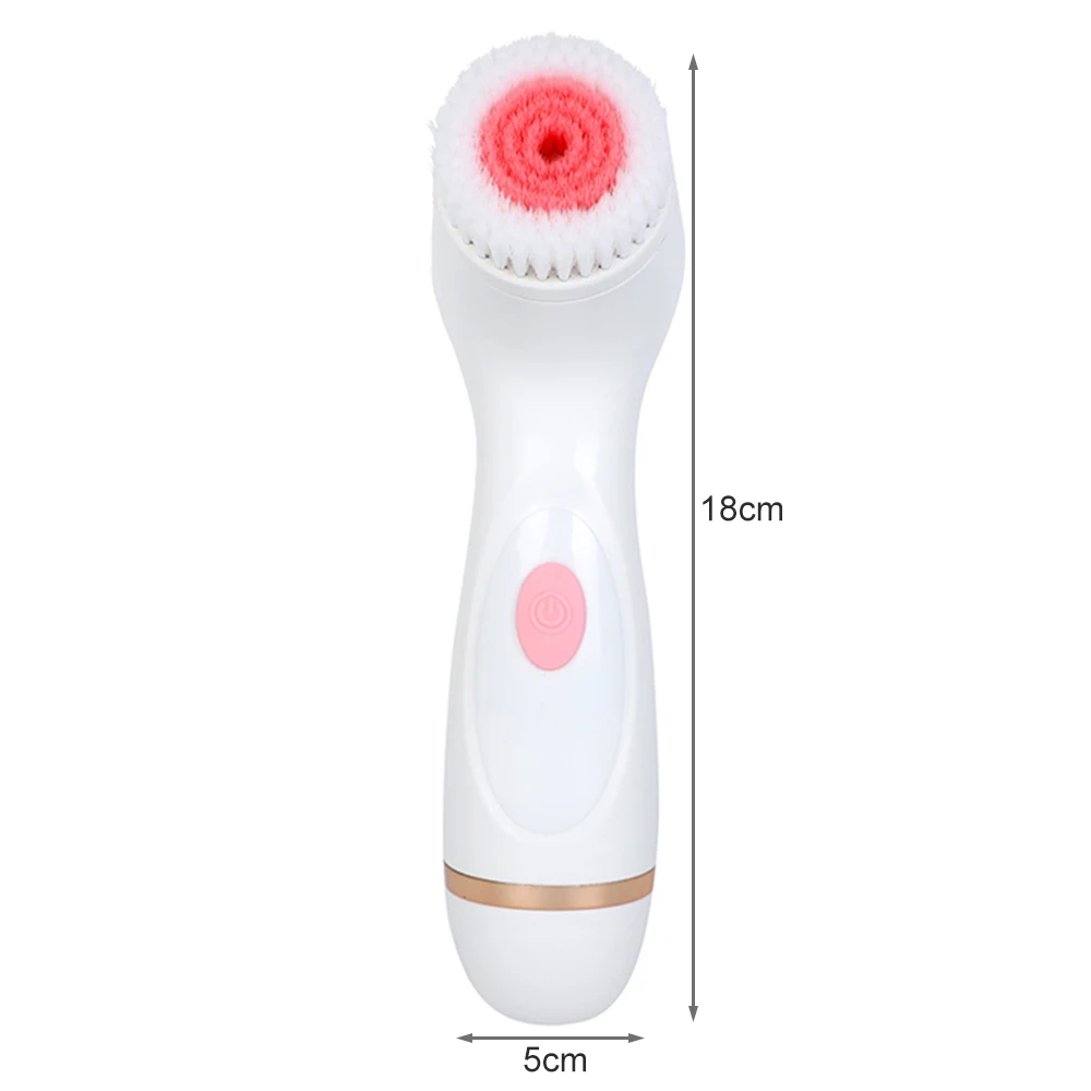 

Facial Cleansing Brush Rechargeable IPX7 Waterproof with 3 Brush HeadsFace Brush Use for Exfoliating Massaging and Deep Cleans