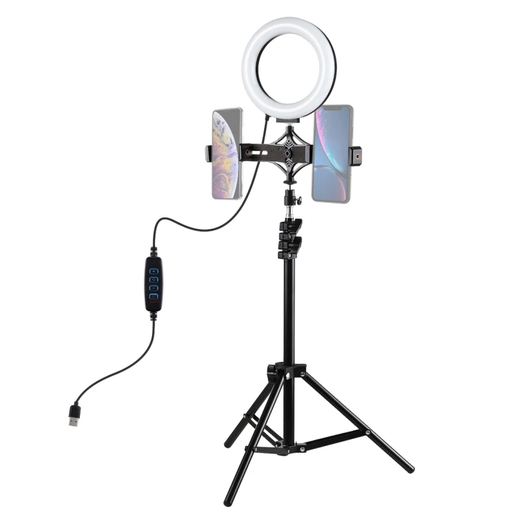 

PULUZ LED Photography Ring Light Dimmable 3200K-6500K Lamp Light Ring Kit For Video YouTube Live TIK TOK