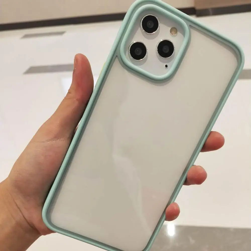 

Transparent Phone Protect case cover for iPhone 12 5.4 Inch 6.1Inch 6.7 Inch