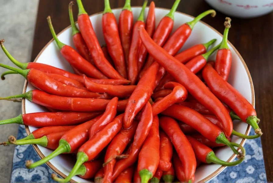 Chilies Japones in a Stir Fry