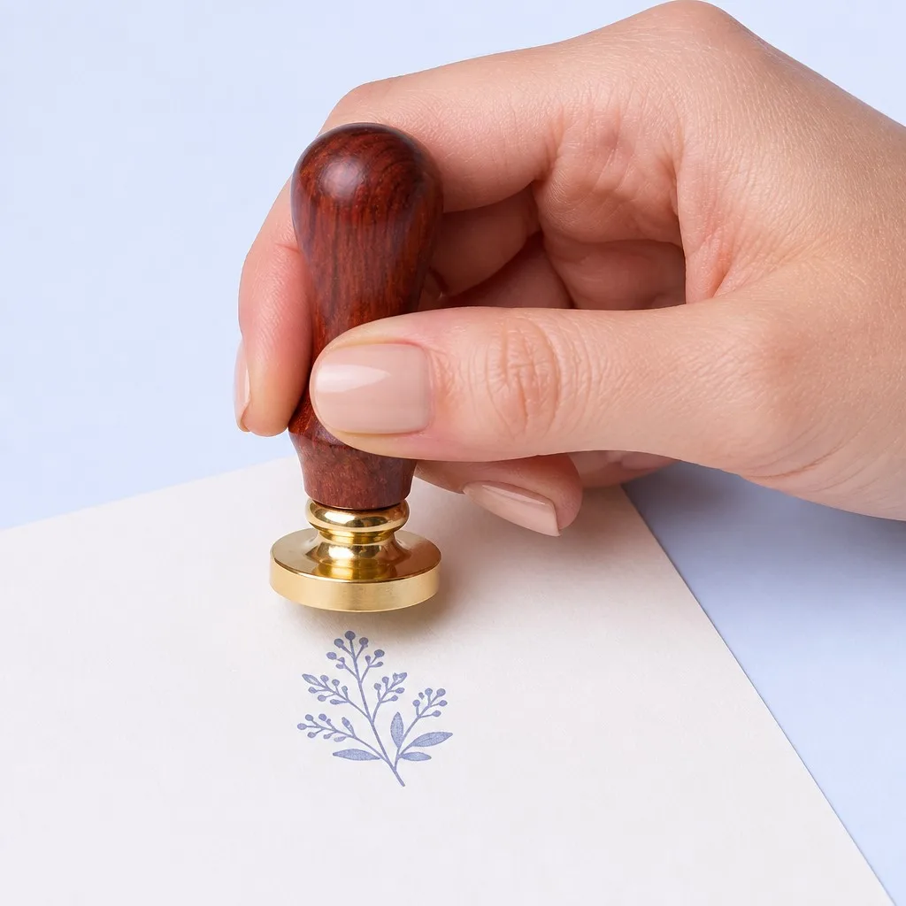 Handmade Gift Tag Stamping