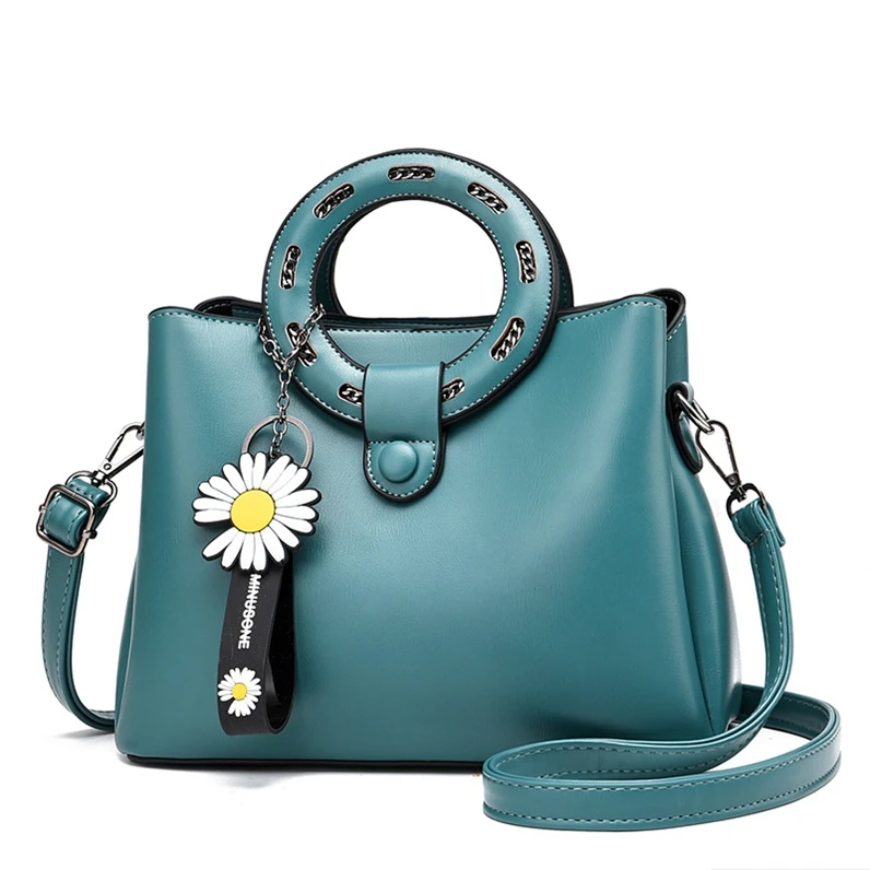 

TD2022 French texture popular bag small fresh wild messenger bucket bag