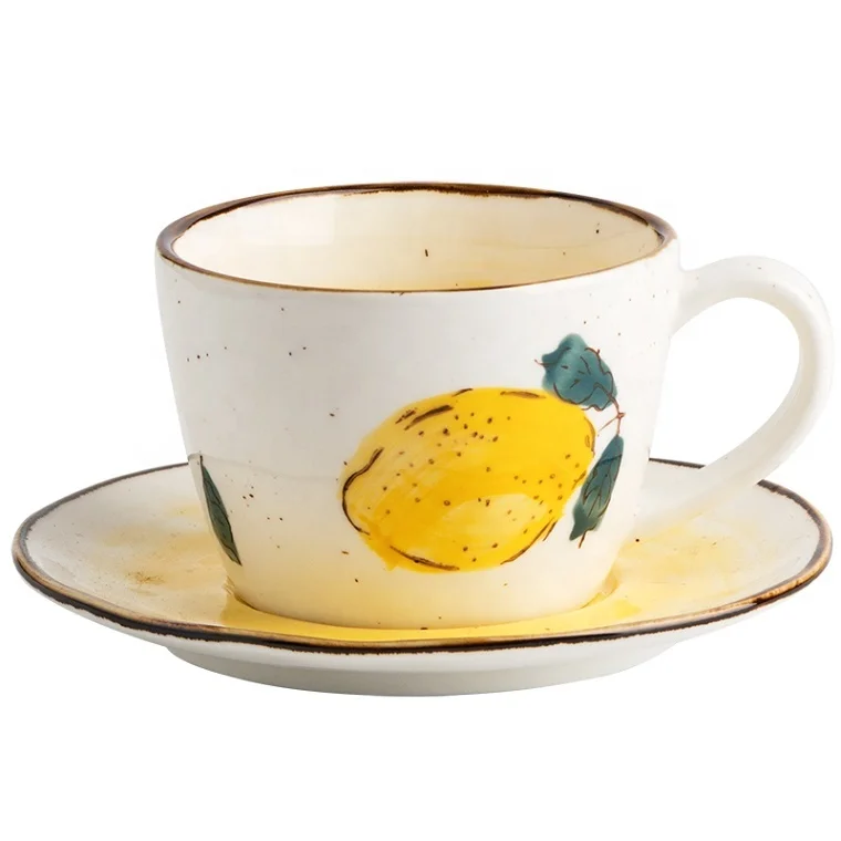 

ceramic Espresso cup with saucer for the coffee