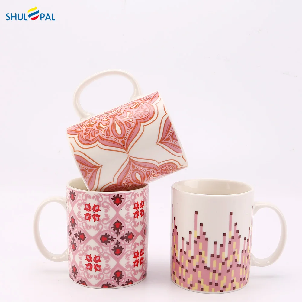 

Wholesale Promotional Tableware Coffee Tea Mug Drinkware Travel Mugs 12.5oz Ceramic Mug, Red