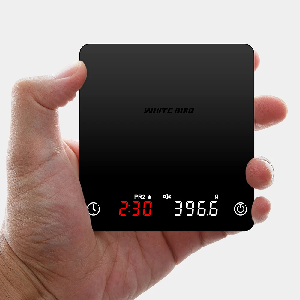 

Pocket scale Mini Coffee Scale Electronic Charging Smart Weight With Led Display And Auto Kitchen Scale Timer