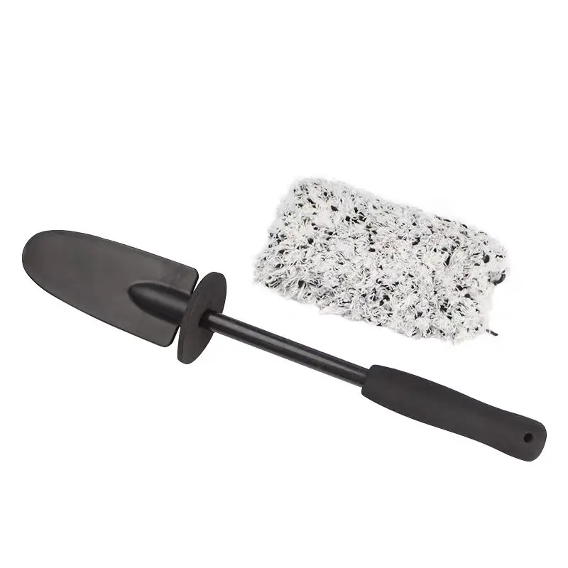 

2023 new design Ultimate microfiber wheel brush set with a metal free core and soft microfiber brush head