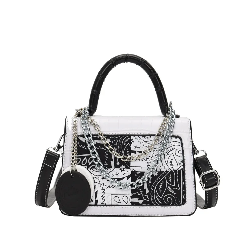 

fashion brand handbags women purse Characteristic Print Chain Crocodile Print stylish Shoulder Bags