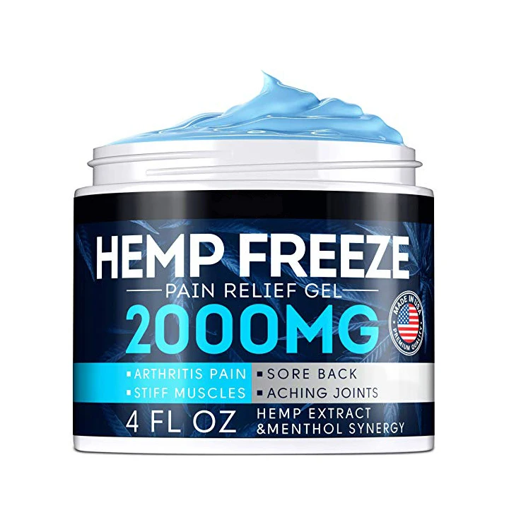 

CBD Hemp Oil Freeze Gel Hemp Cream for Inflammation & Sore Muscles