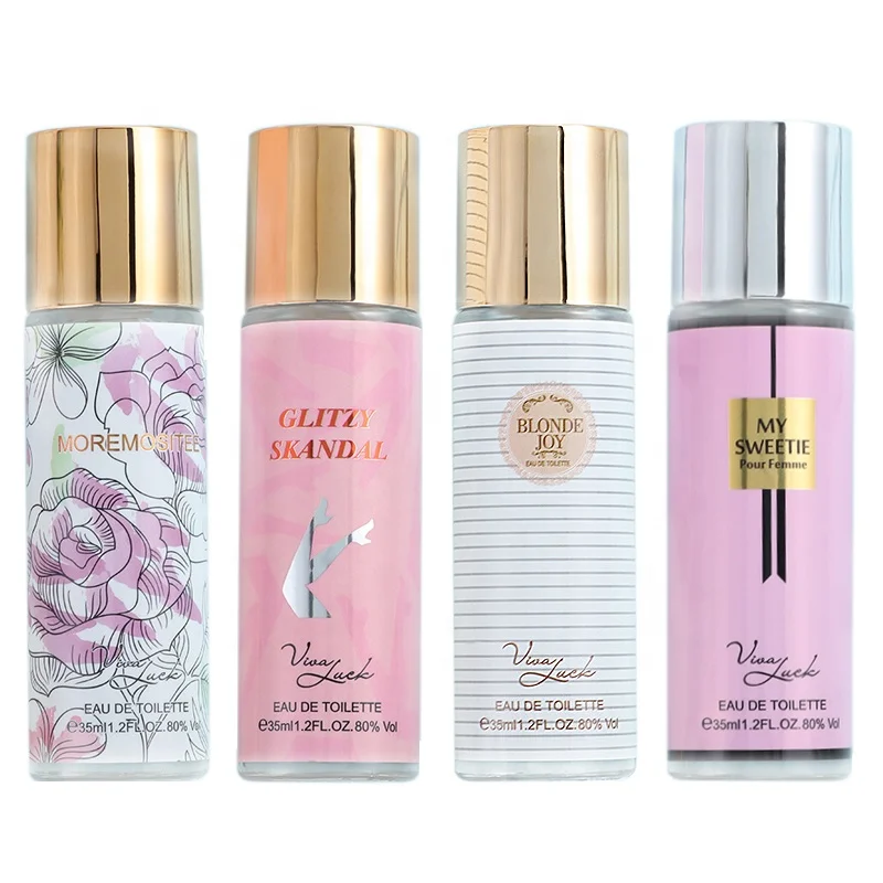 

35ML Luxury Long Lasting Floral flavor Perfume Bottle Box Body Spray For Women