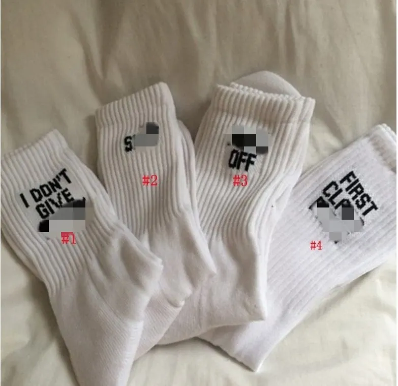 

Hip-Hop Fancy Trend Sports Teen Tube Socks Funny Letters Soft Cotton Couples Socks, Picture shown