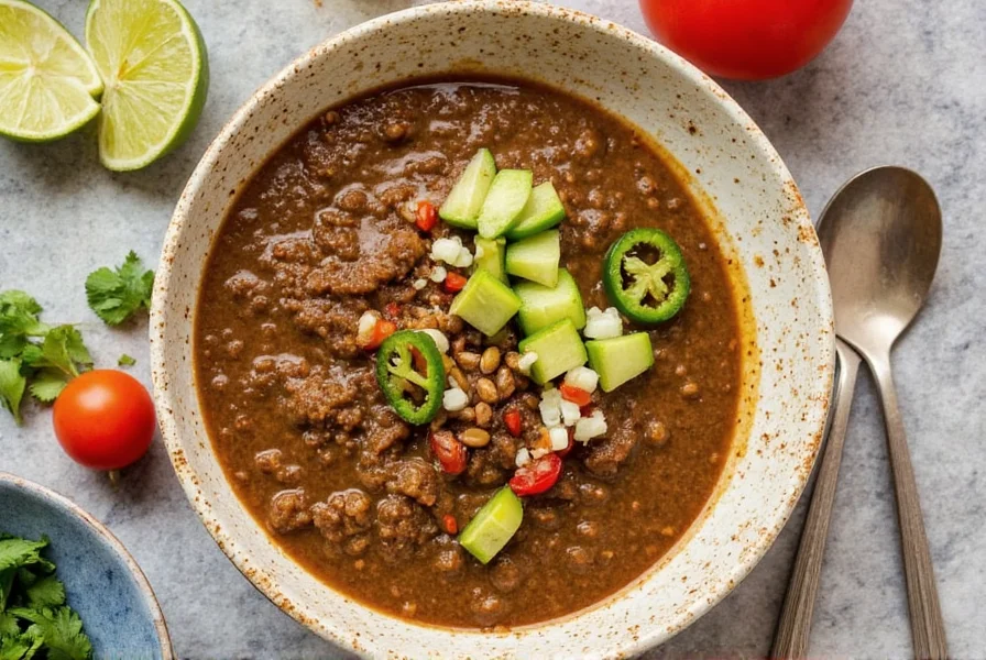 Mole Poblano Dish