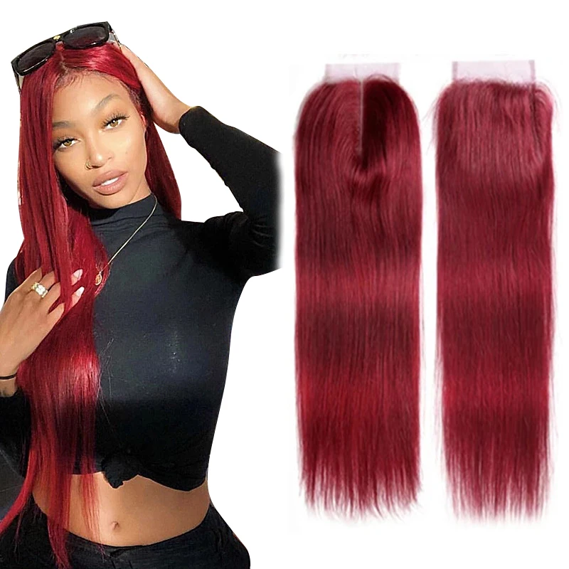 

Mink Brazilian Vendor 99J Hd Frontal 13X4 Burgundy Wigs Human Hair Highlight Lace Front Wig