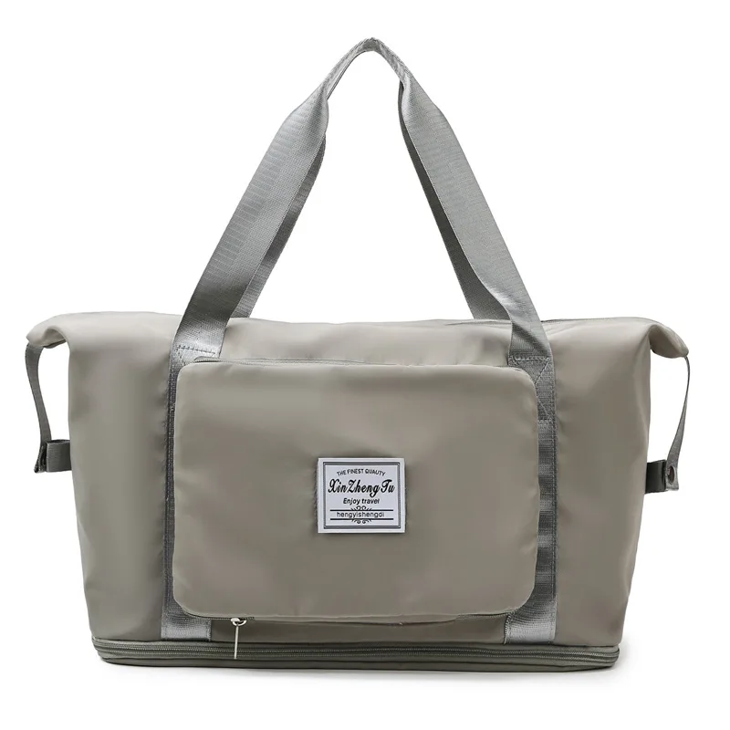 

Foldable Travel Duffel Bag Luggage Sports Gym Water Resistant Nylon mens travel duffle bag