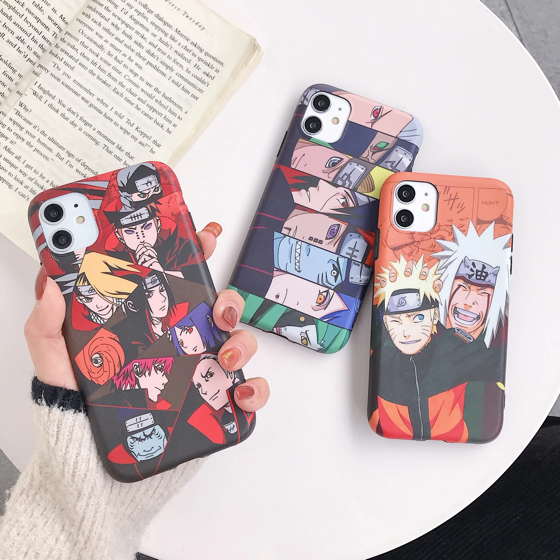

20 Design Soft IMD TPU Back Cover Mobile Phone Cases For Mobile phone accessories mobile cover for Anime Naruto Fans, 1 design