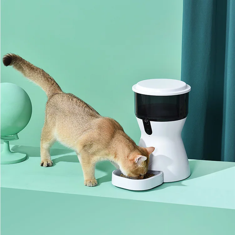 

App control smart pet feeder with camera Auto dog feeder automatic pet feeder