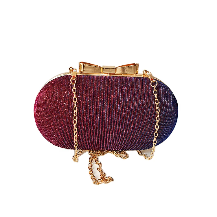 

Wholesale hot sale Goose Egg Shape Shoulder Clutch Handmade Ladies Evening Bags