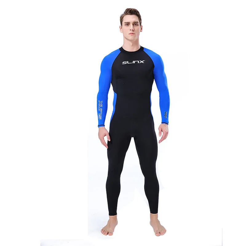 

Men's and women's thin quick drying swimsuit one piece waterproof mother surfing sun proof suit wholesale diving suit