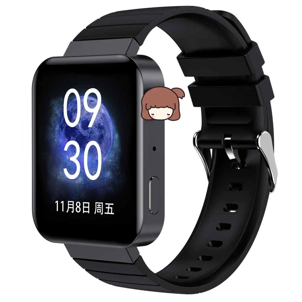 

2021 M1 Smartwatch manufacturer watch smart waterproof BT CALL fitness tracker reloj inteligente full touch for ios android, 2 colors