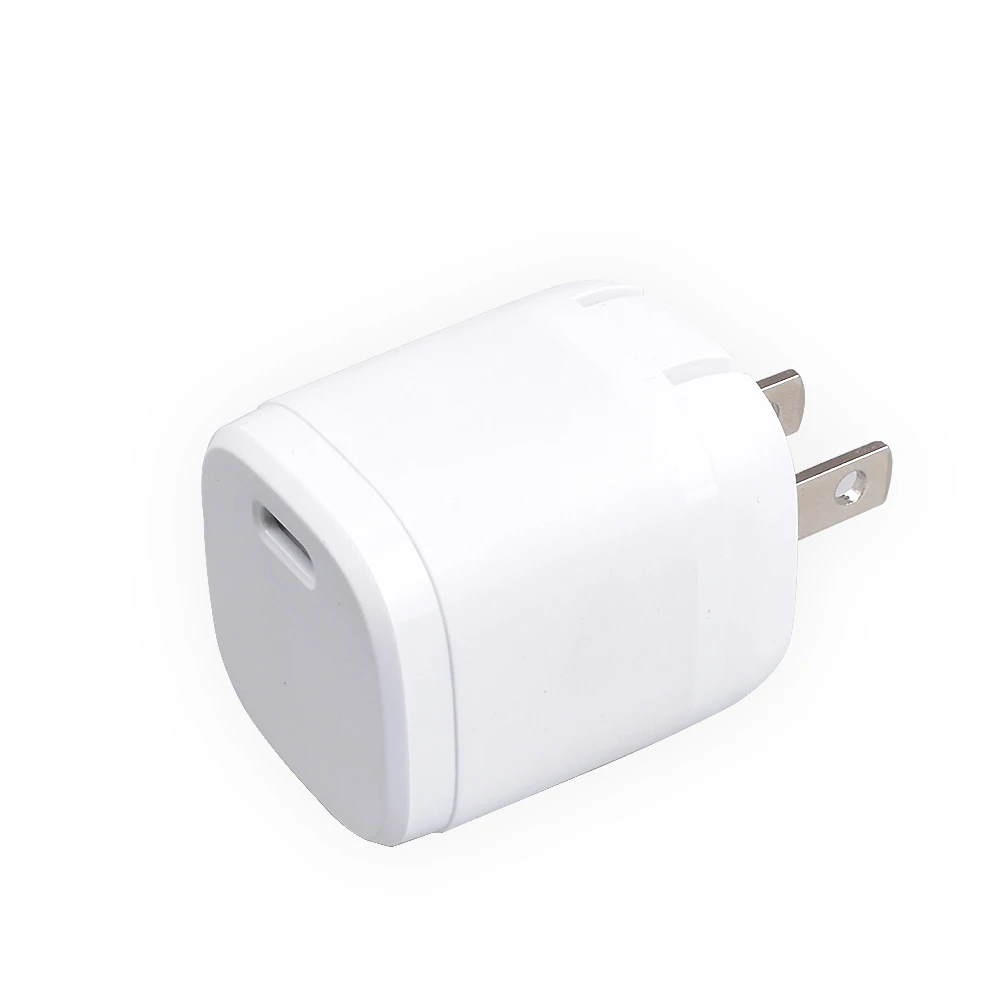 

2021 Fast Charging 20W Usb Type c Dual Ports Adapter Digital Display Portable Phone Laptop Car Charger, Black/white