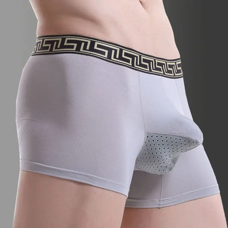 

OEM Custom Logo Underwear Wholesale Mens Inner Wears Sexy Wearing Boys Mesh Men Panty Brief Shorts Pants Boxer Man Underwear