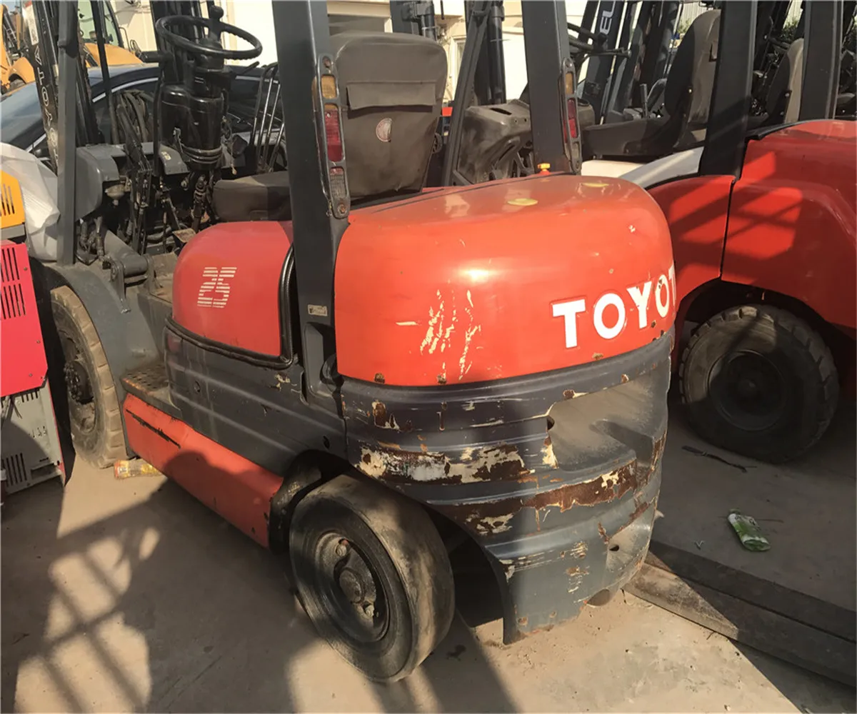 
Used 2.5t Toyot 6FD25 2.5T 7FD25 8FD25 forklift Forklift for sale 