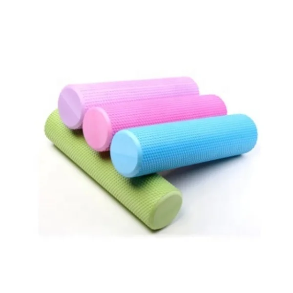 

60cm Solid Fitness Indoor Round Column Back Massage Branded Yoga Foam Roller, Customized color