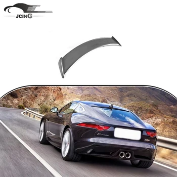 Carbon Fiber Rear Racing Spoiler For Jaguar F-type Coupe 2014-2018 Car ...