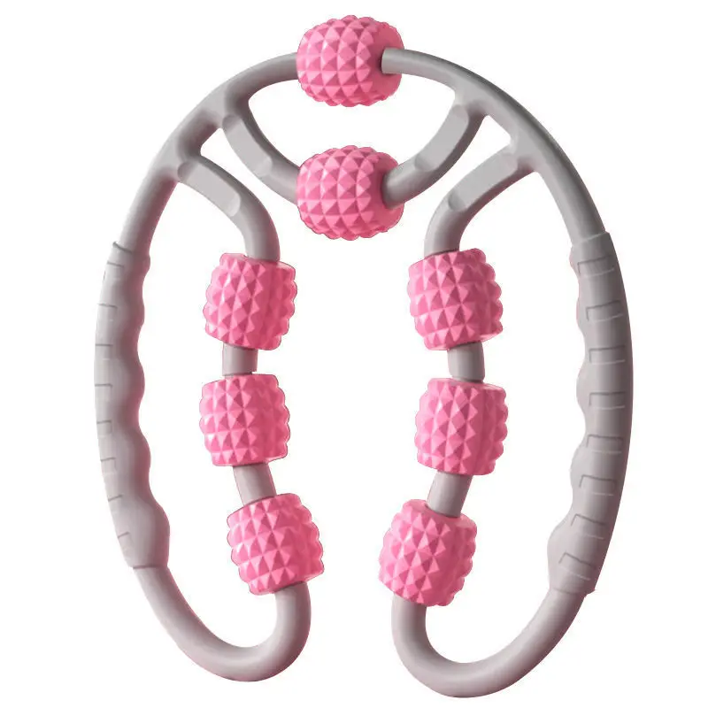 

2021 Hot sale new style spiky foam ball massage leg roller,relieve muscle pain relief tool massager products,yoga massage roller