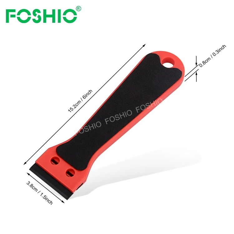 

Foshio Handle Double Edge Plastic Razor Blade Cleaning Scraper Tool Kitchen Ceramic