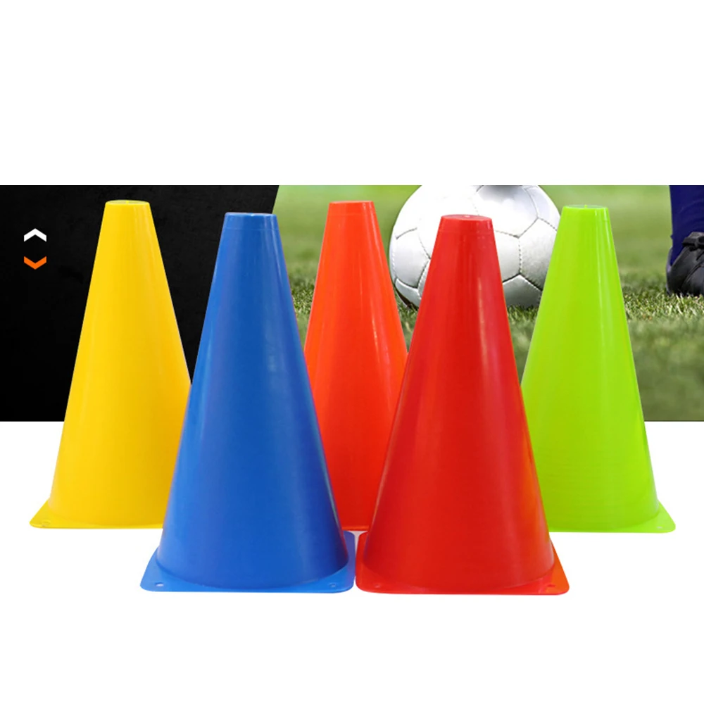 

football soccer training equipment Plastic Sports Marker Agility Soccer Cones Collapsible Cones