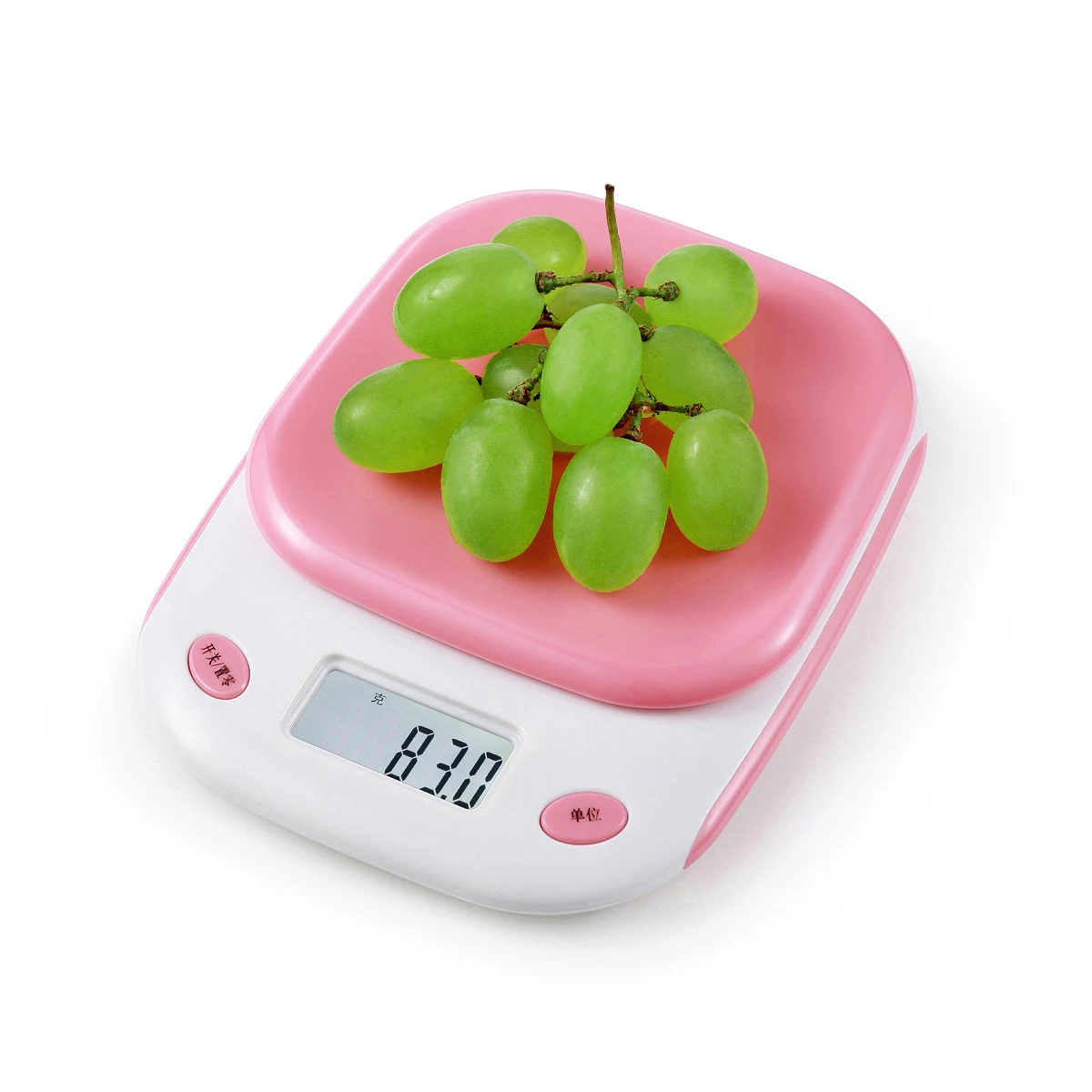 

Digital Kitchen Food Scale for Kitchen Coffee Smart Scale, Pink, light blue