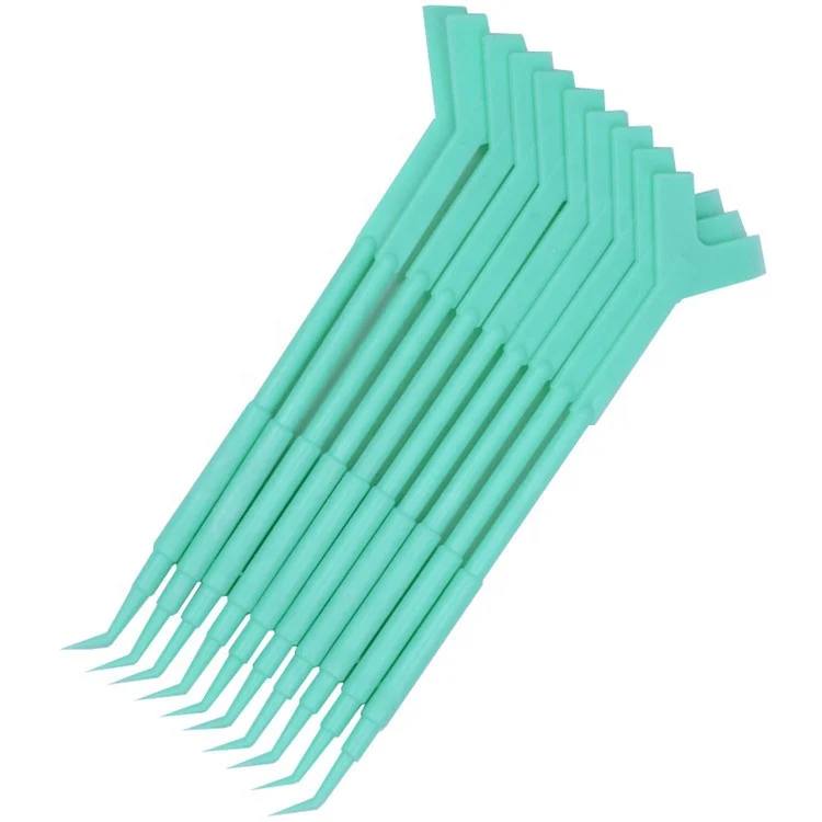 

Brand new 2-way plastic eyelash perm tool, eyelash extender hot glue spoon, Customize color