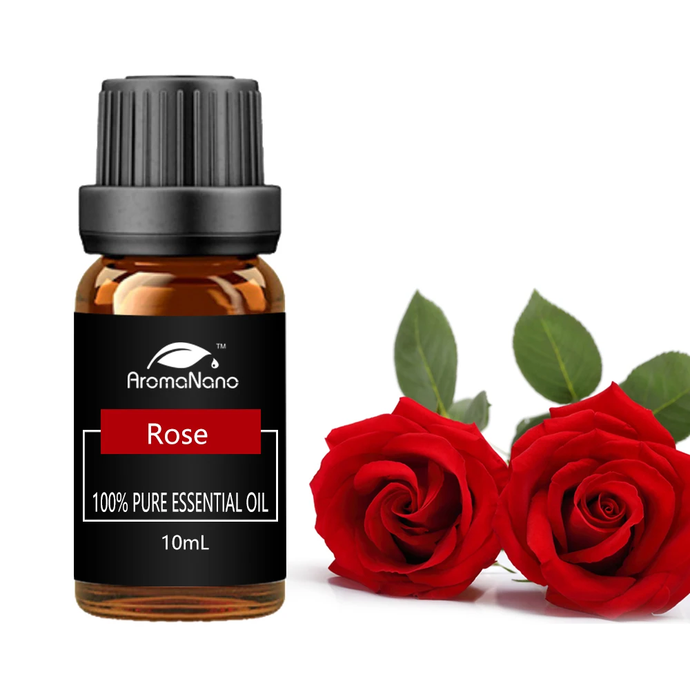 

Wholesale Private Label Face Body Skin Care Flower Rose Massage Oil 100% Pure Natural Rose Petal Essential Oil