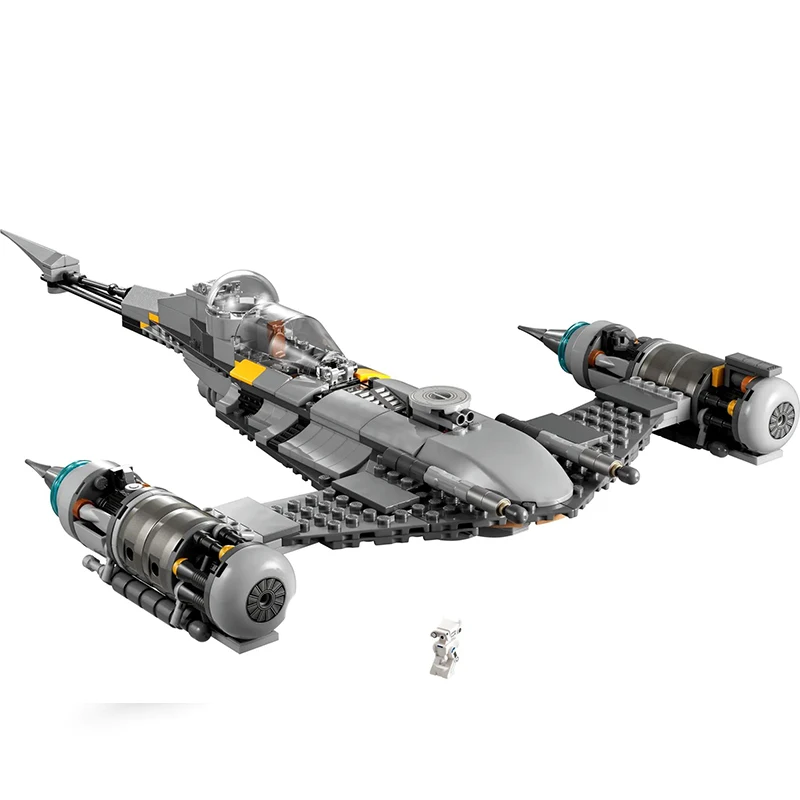 65004 The 1 Starfighter 75325 Model Building Blocks Bricks Toys Christmas Gifts Toys 412pcs/set