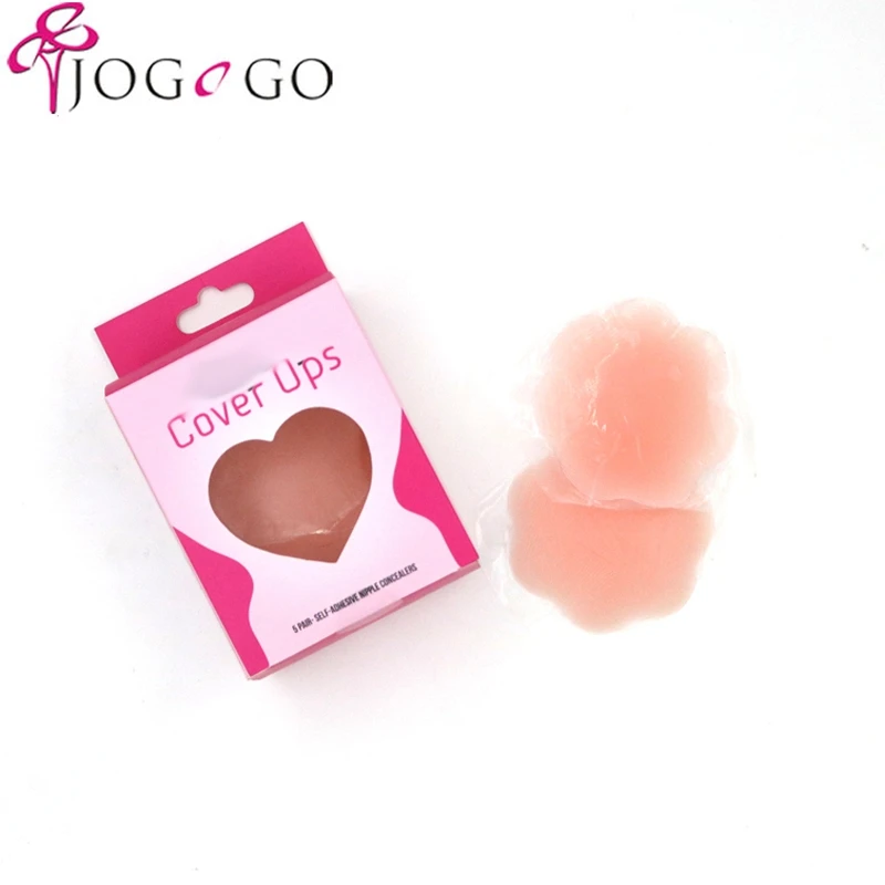 

Backless Invisible Nipple Stickers Self Adhesive Reusable Silicone Nipple Cover