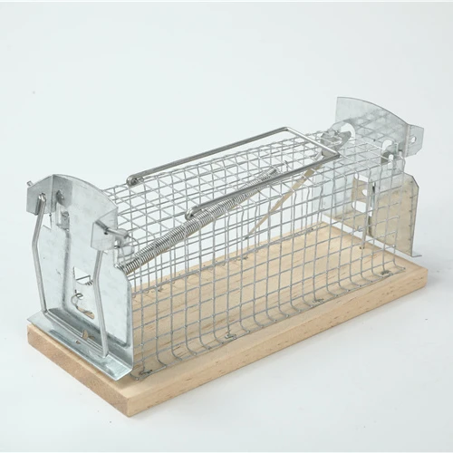 

China Factory Price Mouse Trap Pest Control Mouse Trap Cage Iron Cage, Silver