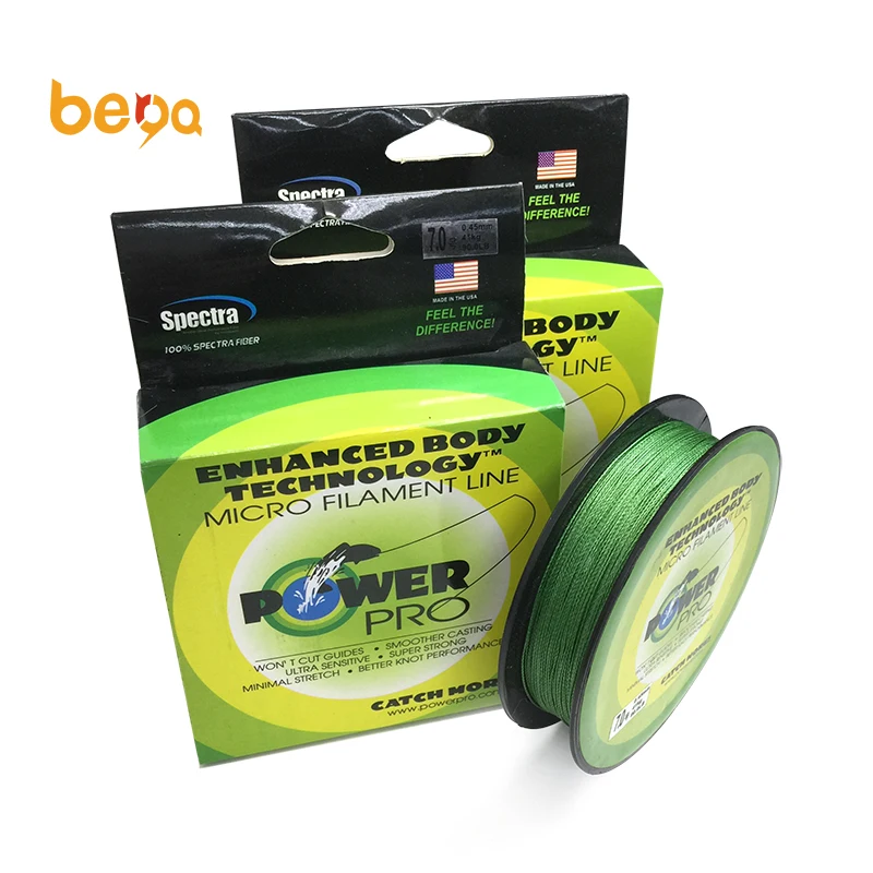 

Power Fishing Line Strong strength Multifilament line PE 4 strand braided fishing line for fishing 100meter, Green/many colors , customizable
