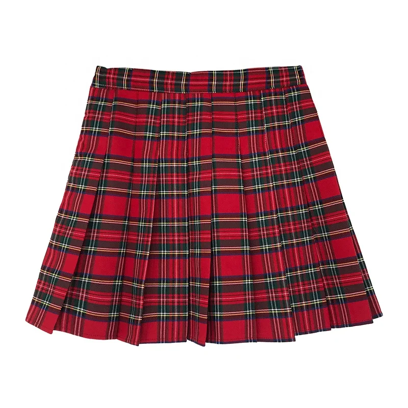

Hot Girls Short Skirts School Style Pants Inside Tennis Women Mini Pleated Skirt, Khaki,dark blue,purple,green,red,black