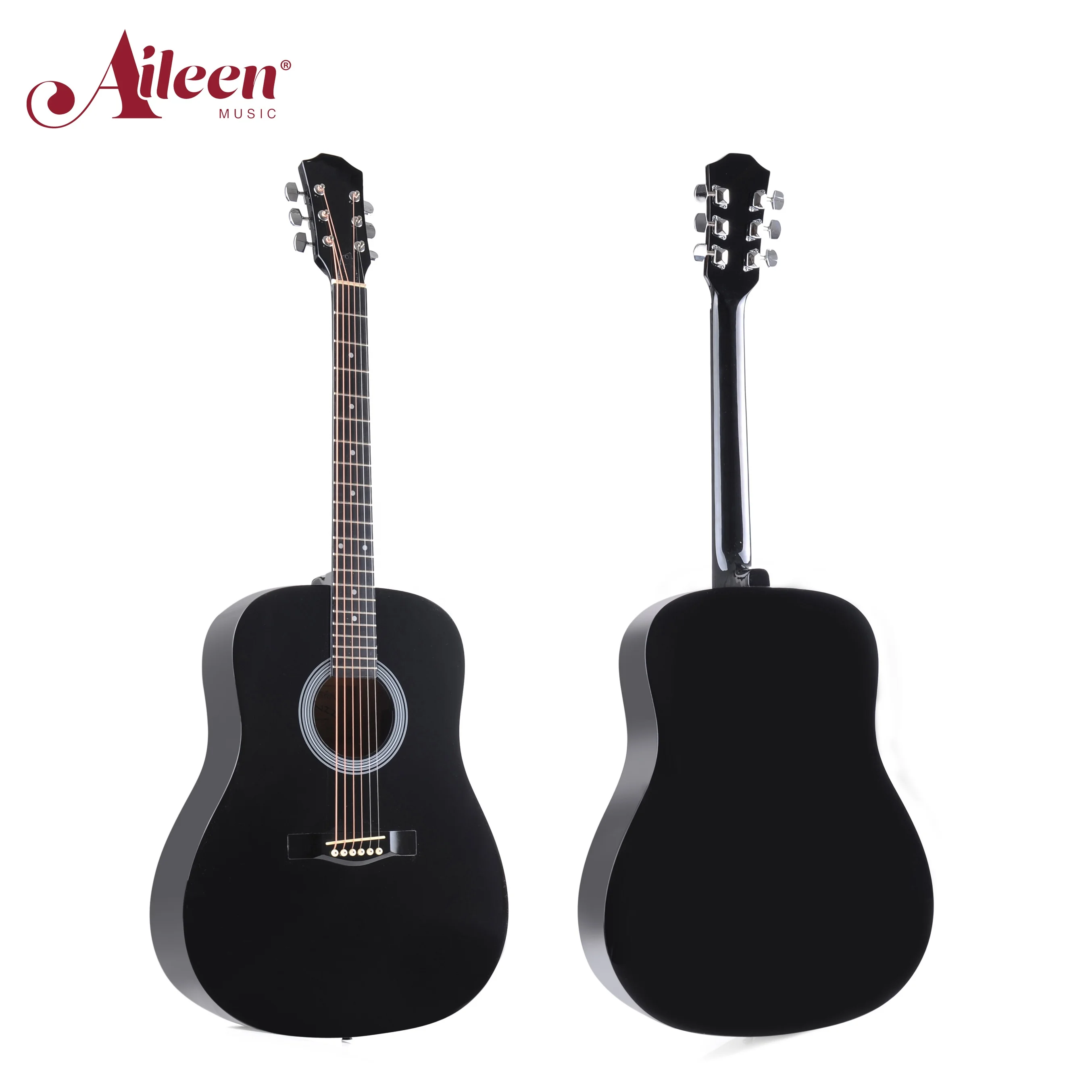 

China guitar for wholesale 41 inch all linden plywood acoustic guitar (AF229H), Optional colors