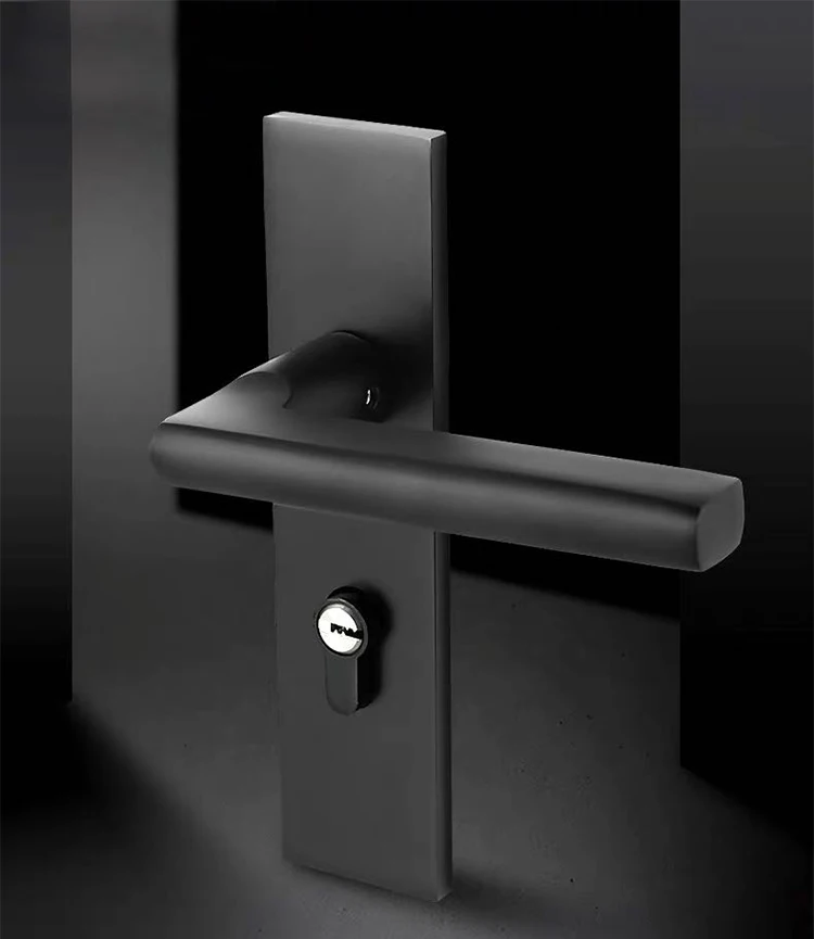 Interior Door Lock For Wooden Room Door Black Interior Door Lock With