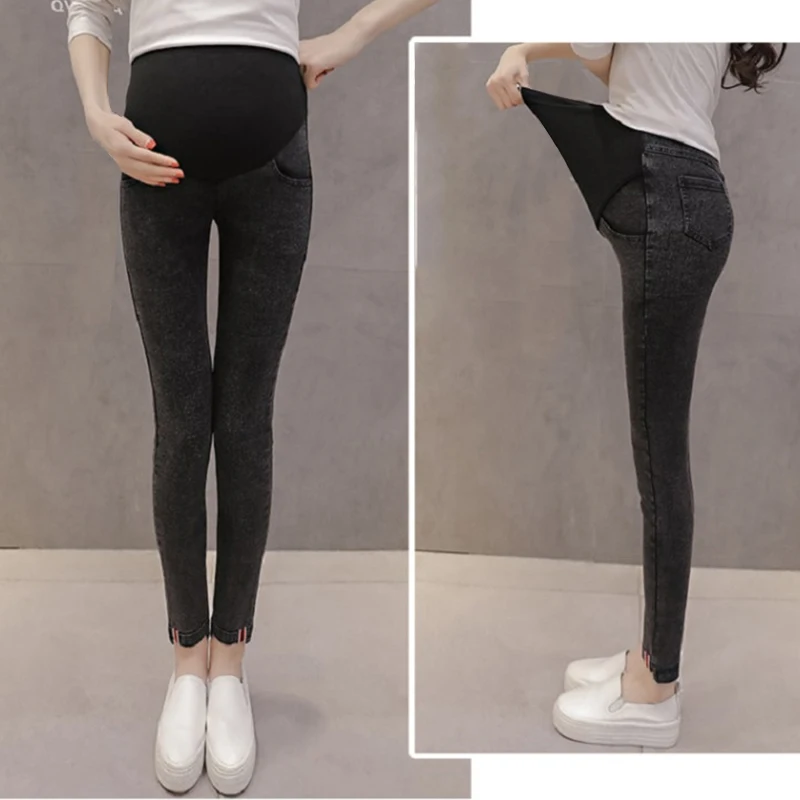 2019 Ass Pocket Design Spring Maternity Jeans For Pregnant Woman ...