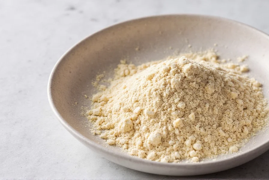 Fresh white pepper powder
